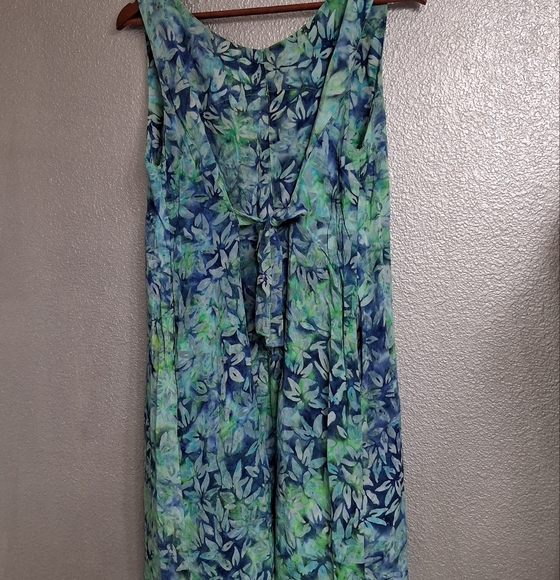 Ko'i Aloha Sleeveless Floral Button Up Dress   Size S - Picture 10 of 13
